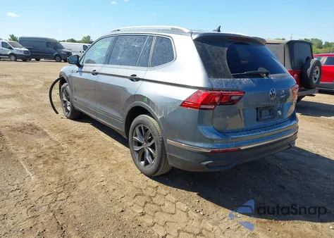 2022 Volkswagen Tiguan 2.0T Se z USA, uszkodzony, nr VIN 3VV2B7AX0NM161011